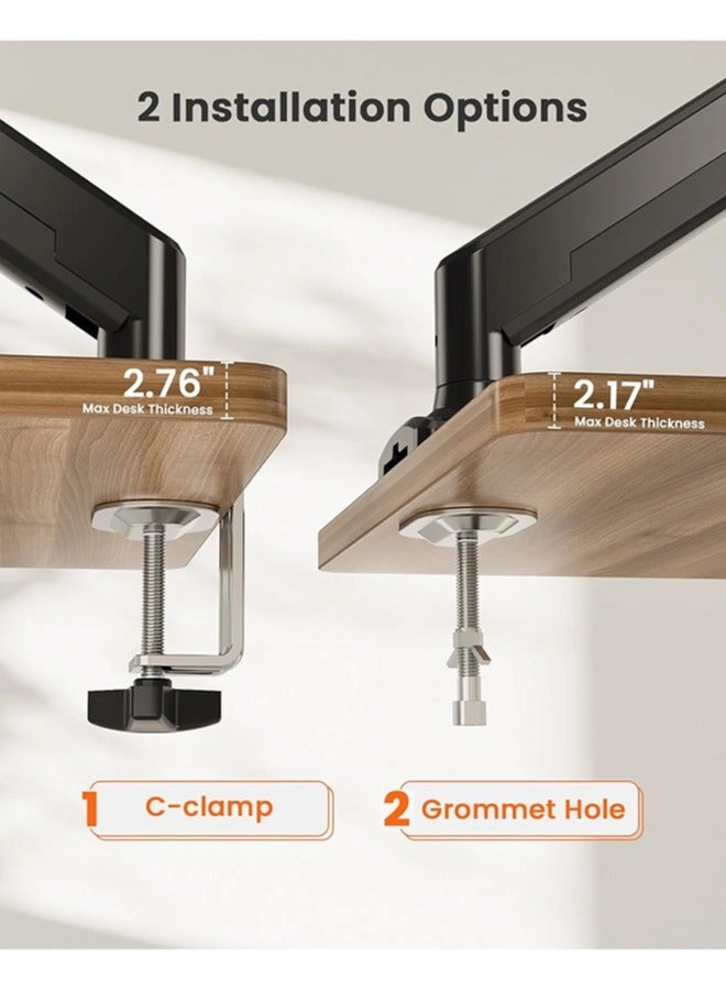 Single Monitor Arm - 1 13-32 inch 75x75 or 100x100mm