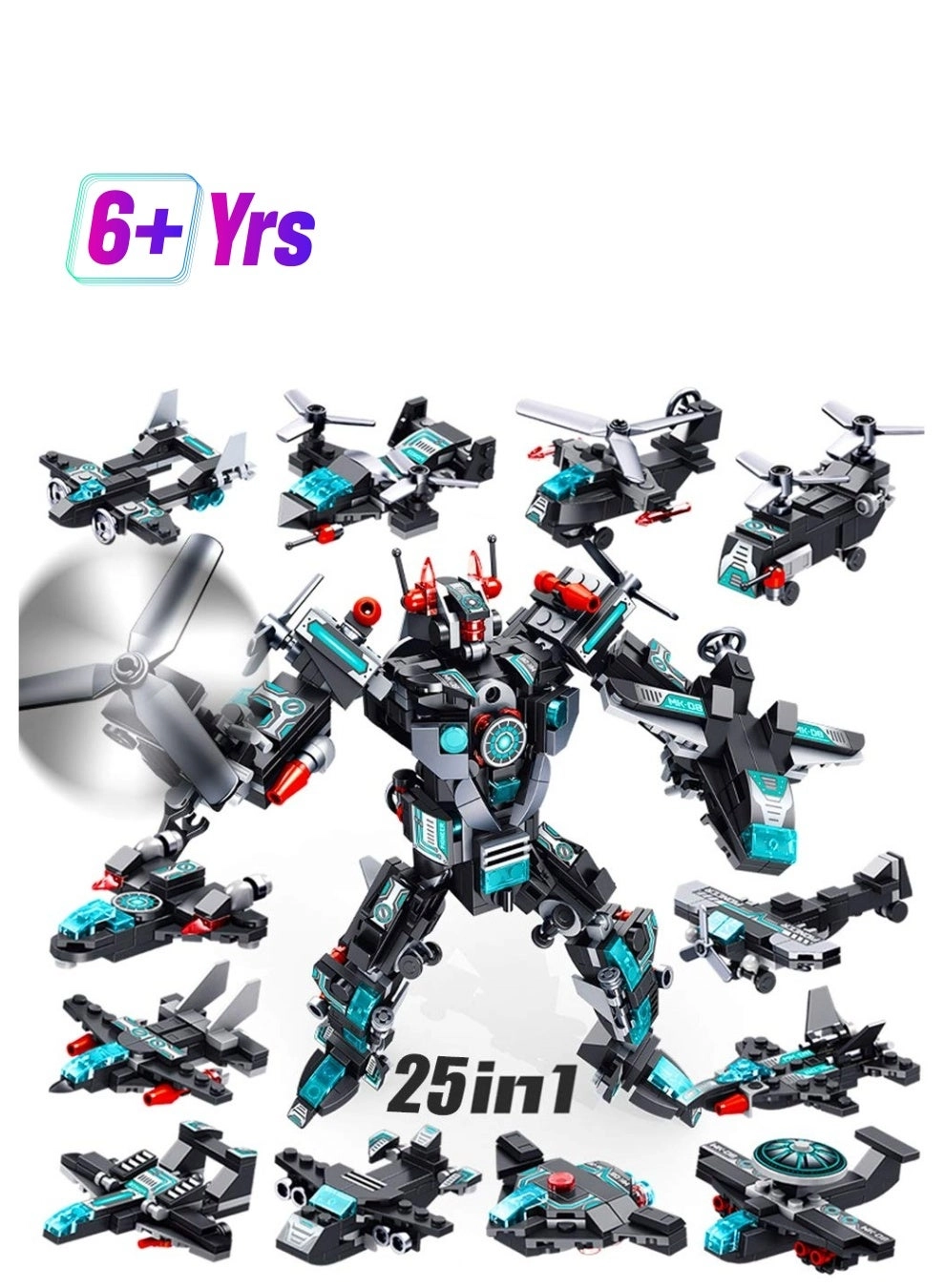 Robot Building Toys - 577 pcs