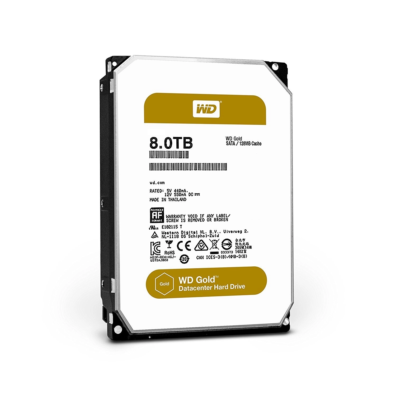 Western Digital 3.5" 7200rpm 256MB SATA 6Gb/s (WD8003FRYZ) - 8TB