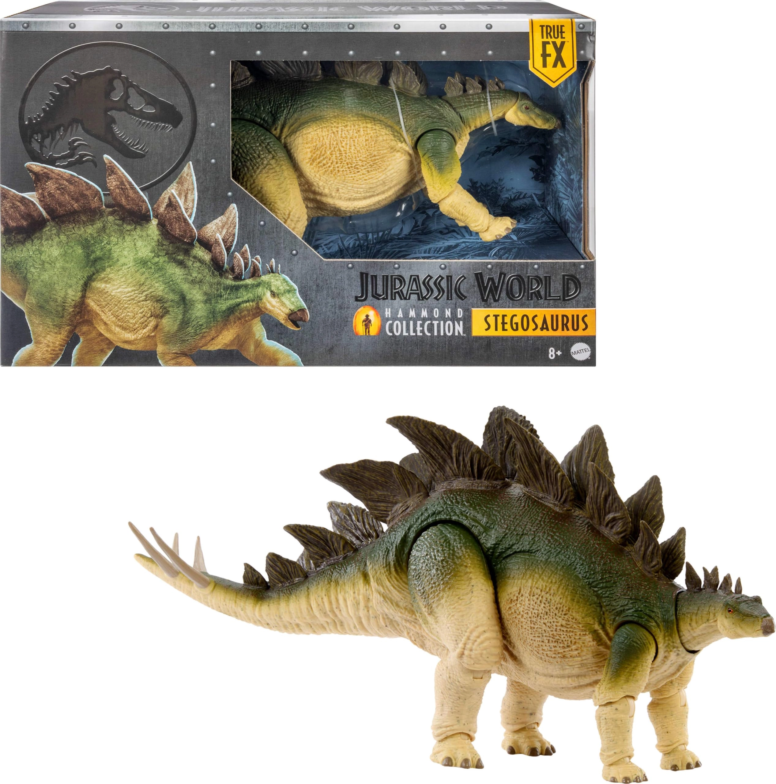 Mattel Stegosaurus - Jurassic World Hammond Collection - 8 yr(s) 2 pieces