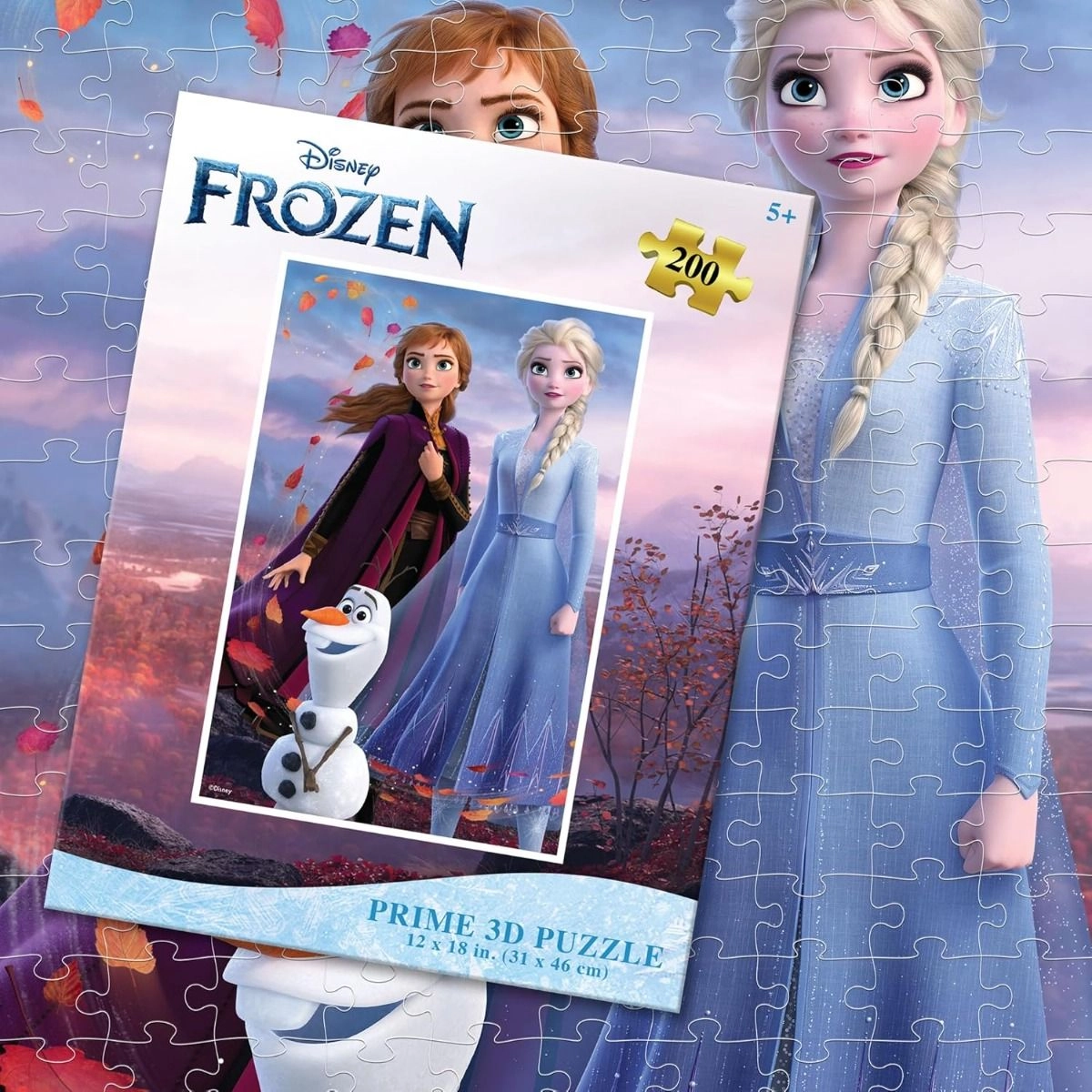 Disney Frozen 3D Puzzle (FGI-33030-S) - 200 pcs