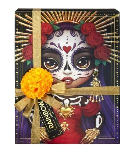 Maria Garcia Fashion Collectors Doll - Dia De Los Muertos Celebration Edition Ages 19+ + Travel Accessory Bag
