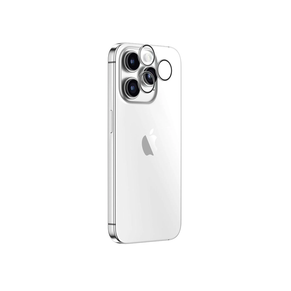 AMAZINGthing iPhone 15 Camera Lens Glass - Crystal 0.25mm