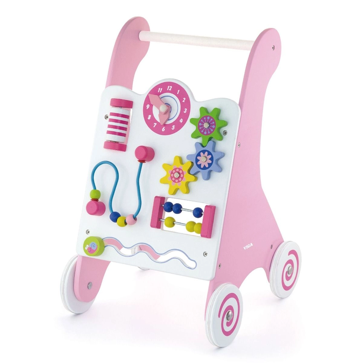 VIGA Baby Walker - Pink Suitable for 12 months to 3 years