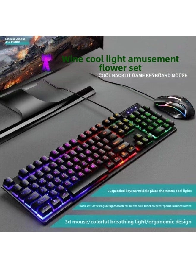Generic Mechanical Feel Keyboard Mouse Suit
