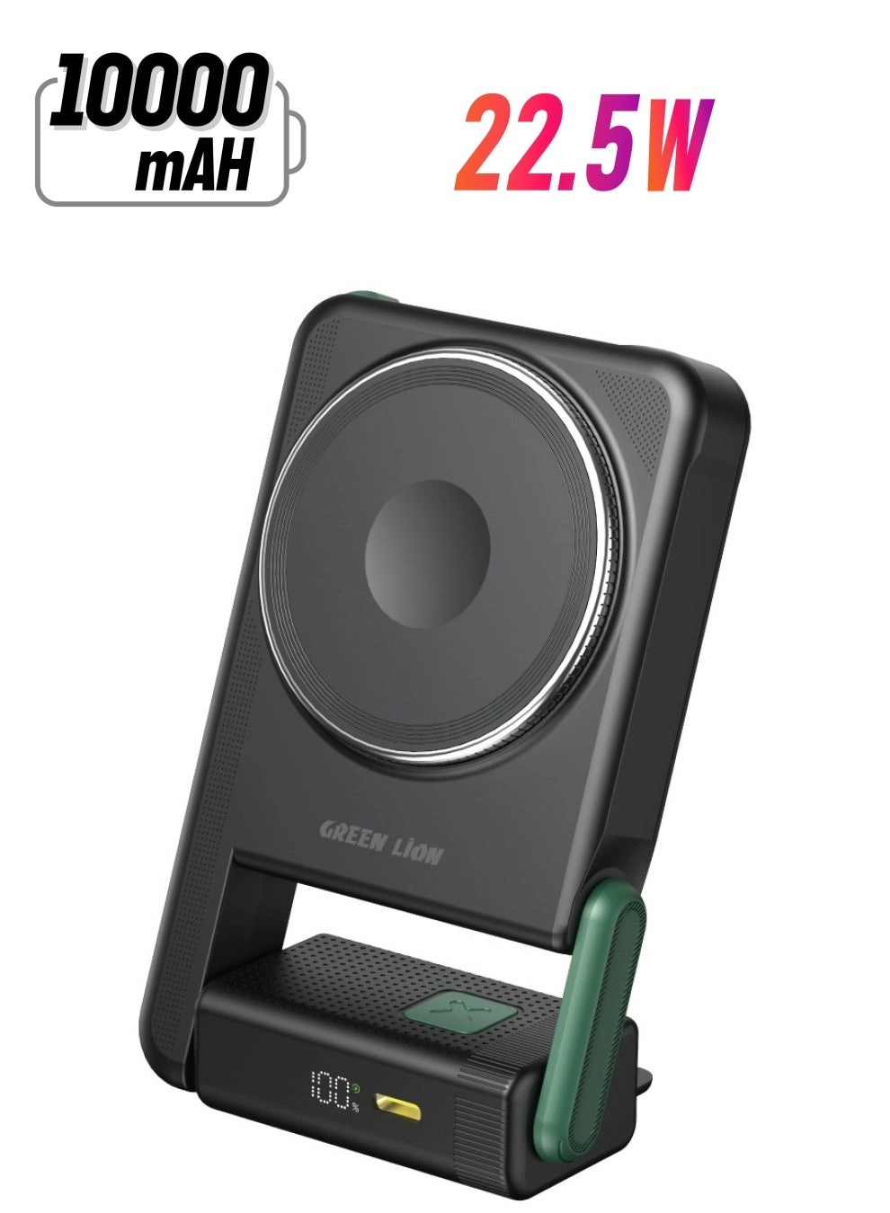 Mag Vision - 10000 mAh 22.5 W Fast charging Wireless charging