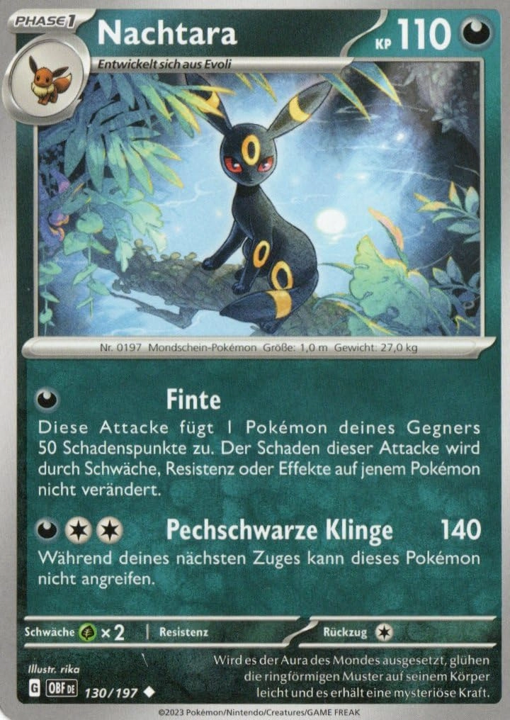 MZTCG Nachtara OBF 130 - German