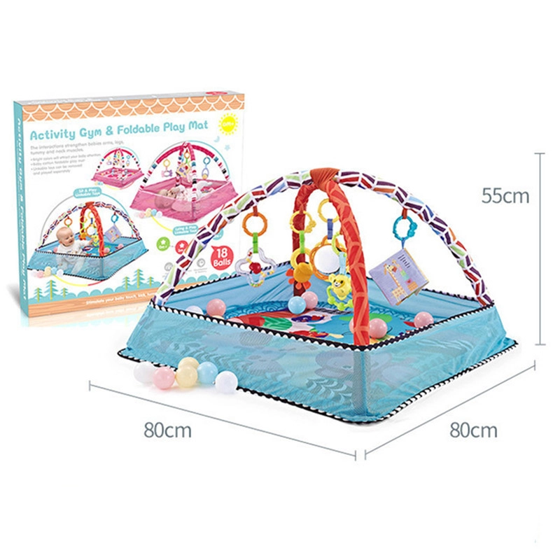 Baby Play Mat - Blue 0 month