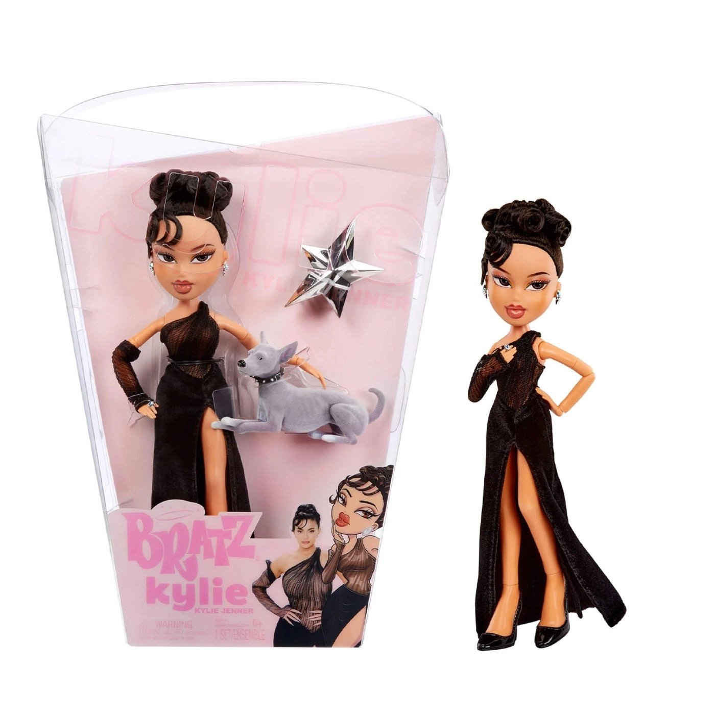 Bratz Kylie Jenner Night Fashion Doll - Evening Gown Pet Dog Poster