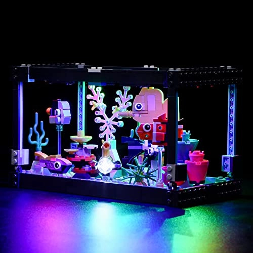 Led Light Compatible With Lego 31122 Creator Fish Tank - USB light kit Battery box