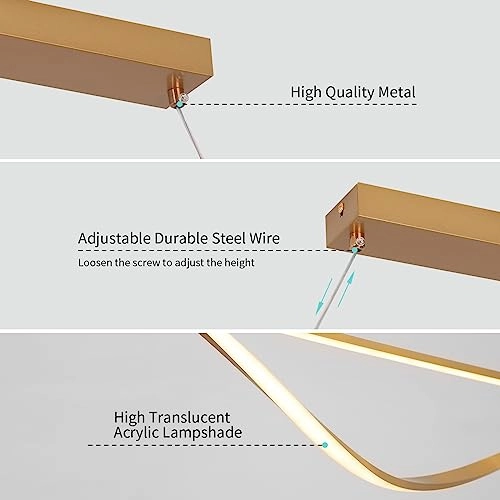 Modern LED Chandelier - 120cm