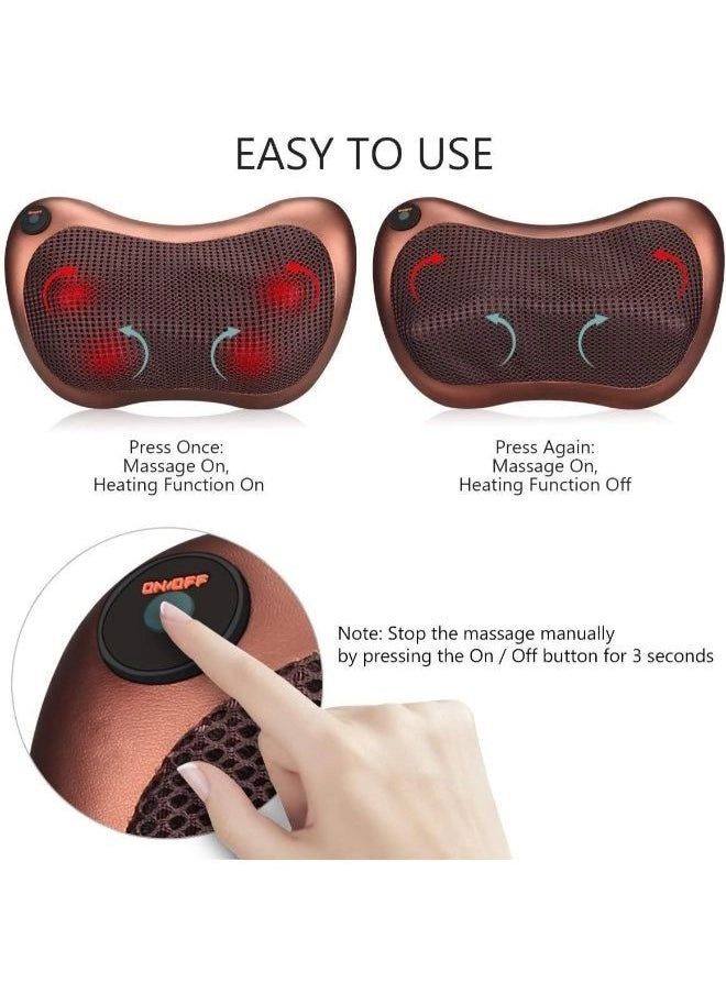Heating Kneading Pillow Massager
