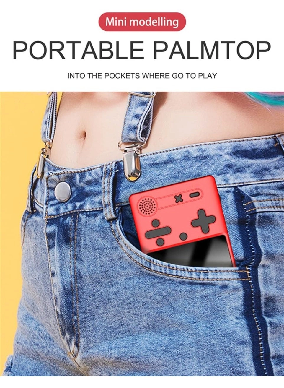 Retro Handheld Game Console - 500 Built-In Games 3.0-Inch Screen