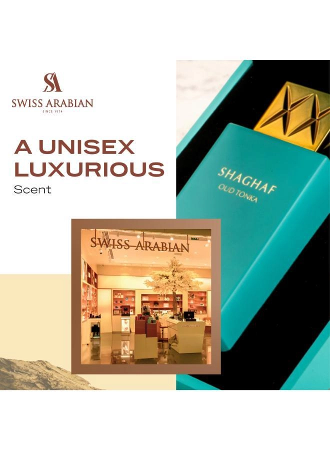 Shaghaf Oud Tonka Eau de Parfum 75ml
