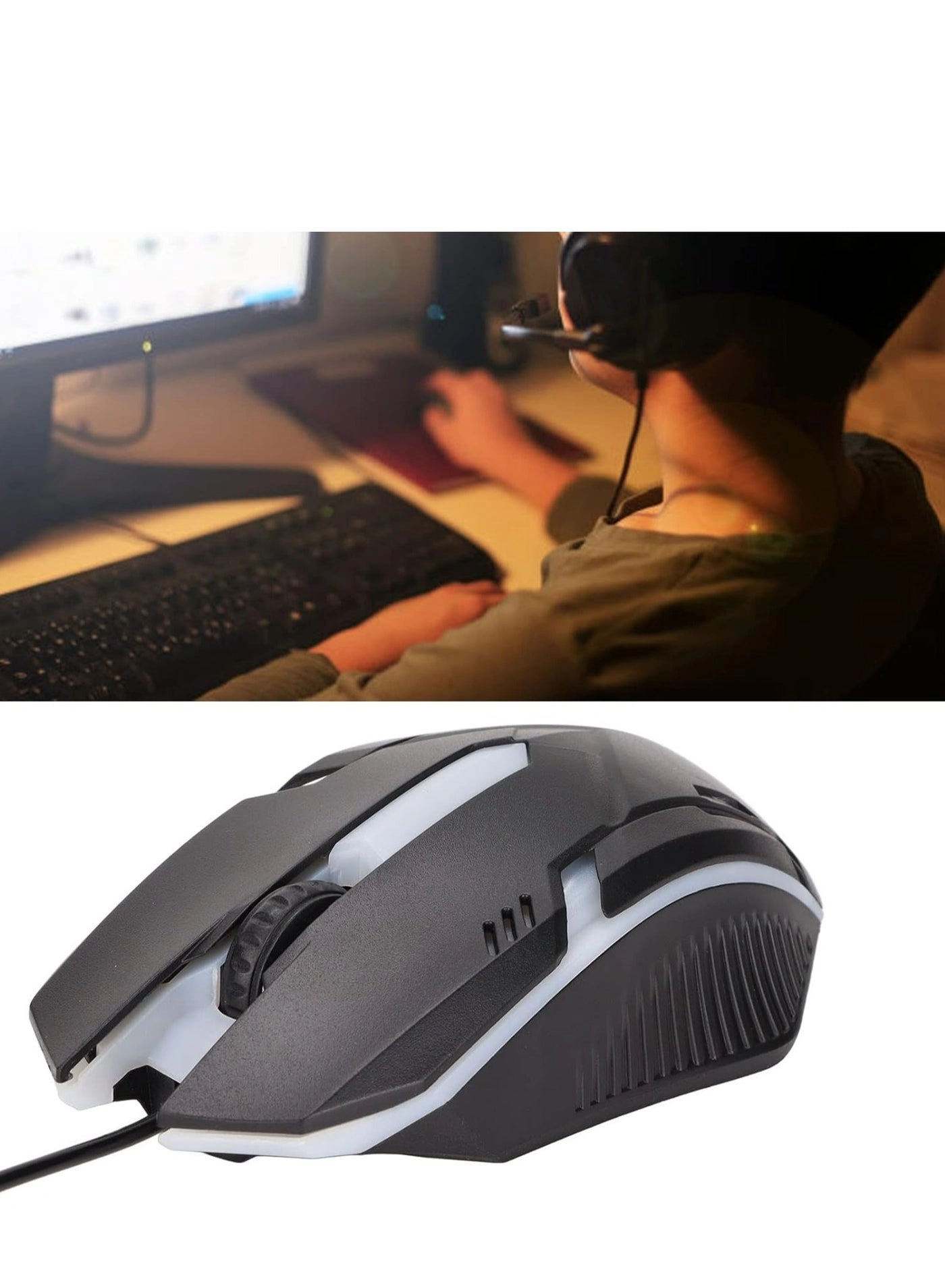 RGB Wired Gaming Mouse - USB