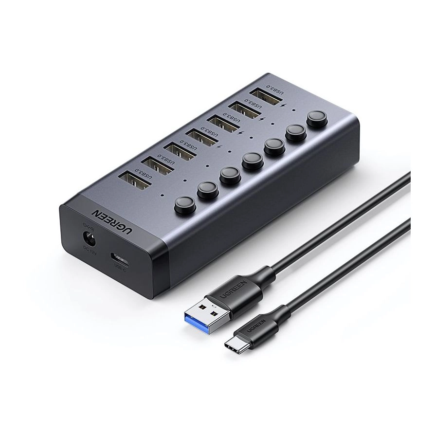 USB 3.0 Charging Hub - 7 x USB 3.0