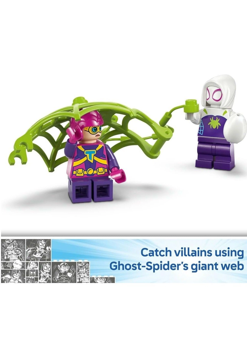 Marvel Spidey and Gobby’s Raptor Battle at Tree House HQ - Spider-Man