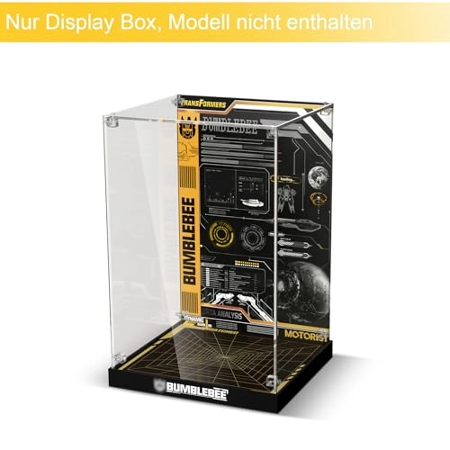Acrylic Display Case for LEGO 10338 Bumblebee - 3mm thickness