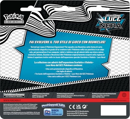 Scarlet and Violet Expansion Sticker Collection - One Holographic Promotional Card Three Expansion Envelopes