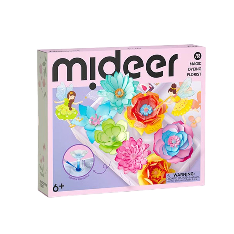 MIDEER DIY Magic Dyeing Florist Craft Kit - 74 Pcs