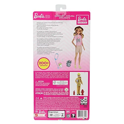 I CAN BE - NAT GEO DOLL ASST. - wildlife conservationist with monkey Ages 3+