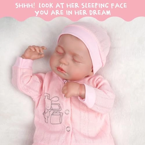 Reborn Baby Doll - 17 inch Soft Body Ages 3+