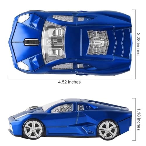 Mini Ergonomic Sport Car Mouse - Wireless