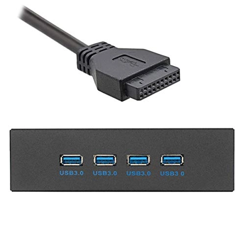 USB 3.0 HUB - Front Panel to Motherboard 20Pin 19Pin Header Connector Cable