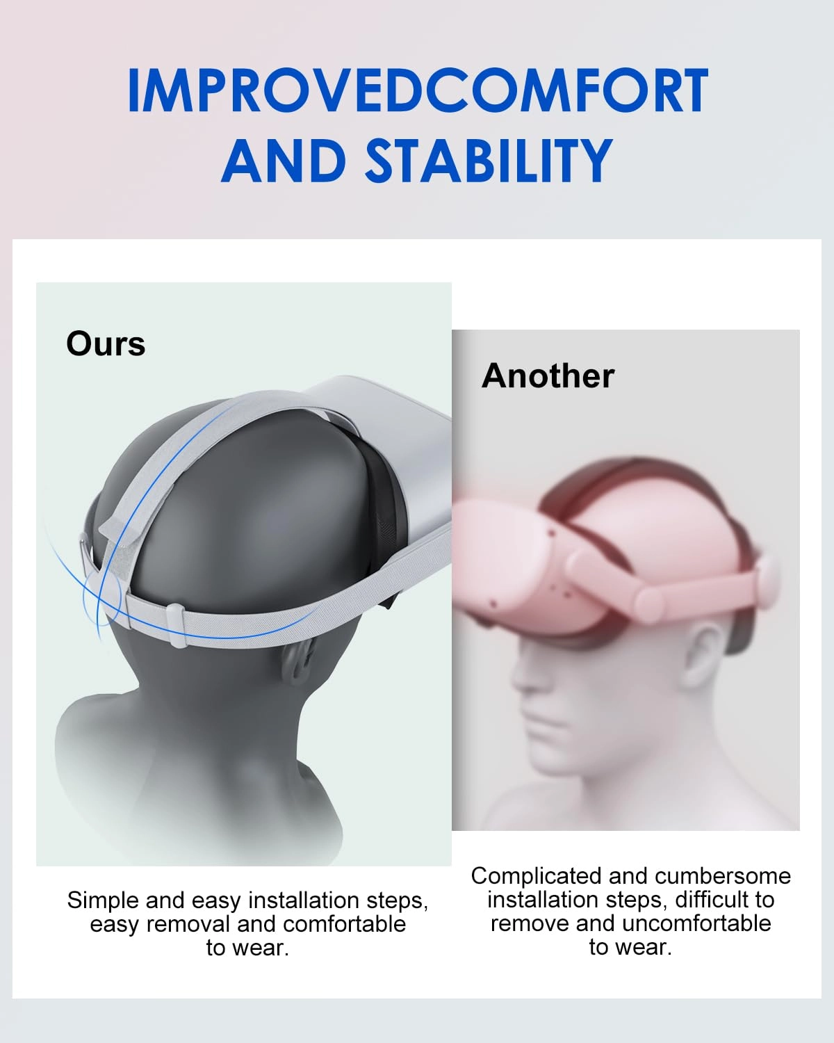 Replacement Head Strap + Thumb Grip Caps