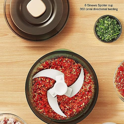 Electric Mini Food Processor - 0.35 Liters