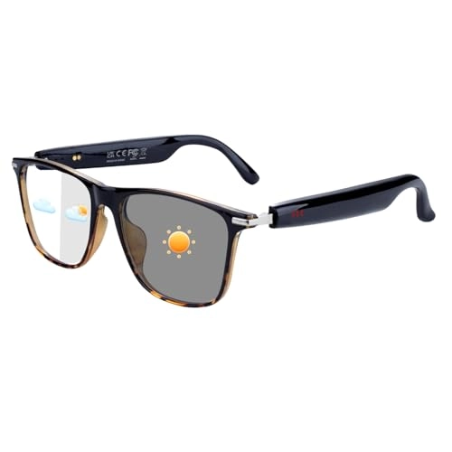 Uf-15 Ai Smart Glasses - 160+ Languages Photochromic Lenses IPX5 Waterproof