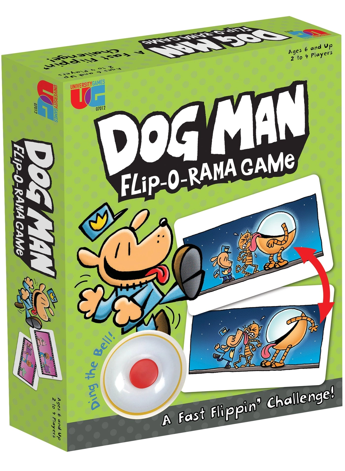 Dog Man Flip-o-Rama - Card Matching Game