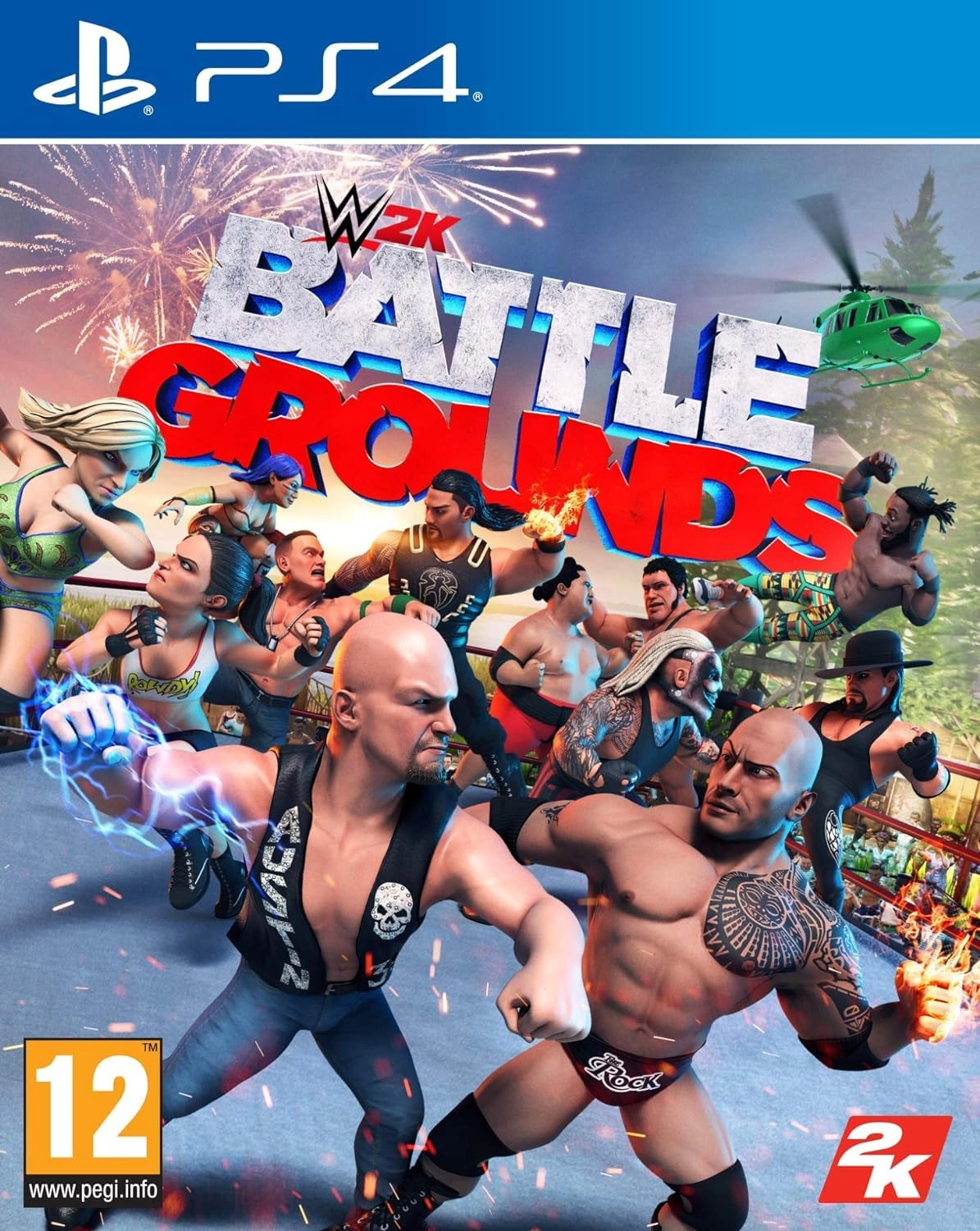 Angte WWE 2K Battlegrounds - PlayStation 4
