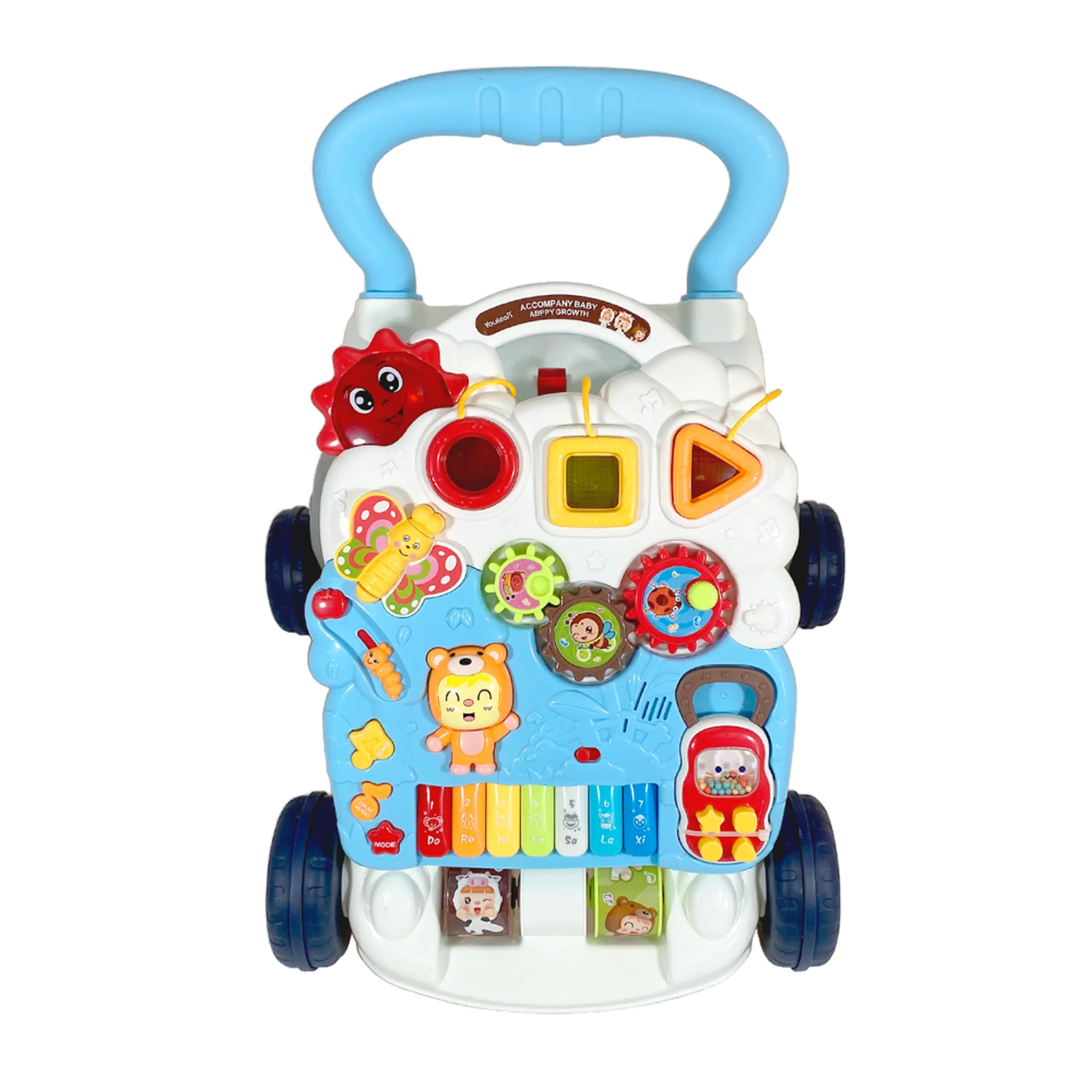 Baby Musical Learning Walker - With Toys & Music