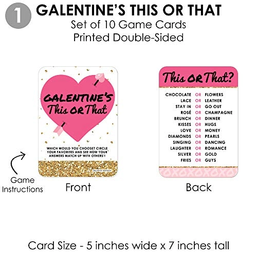 Be My Galentine - 40 pieces Adult English