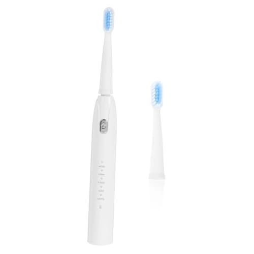 USB Charging Toothbrush - 500mAh Five-Speed Vibration White