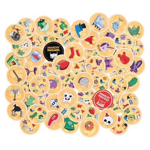 Dobble Anarchy Pancake - Card Game Multilingual