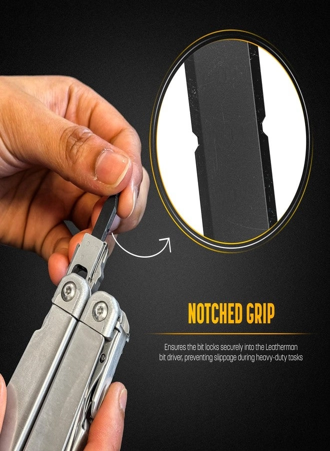 Flat Double Sided Replacement Bits - 4 Pack 1/8" - 3/32"