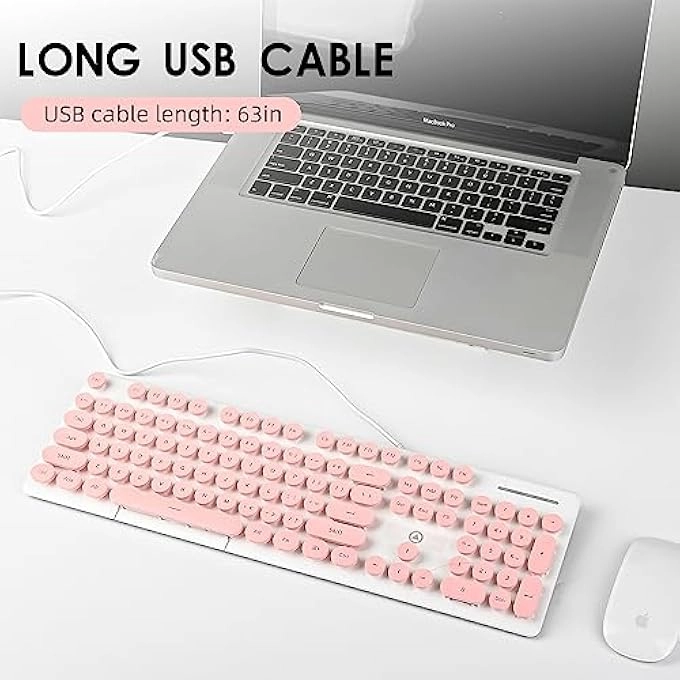 Quiet Membrane Keyboard - Wired