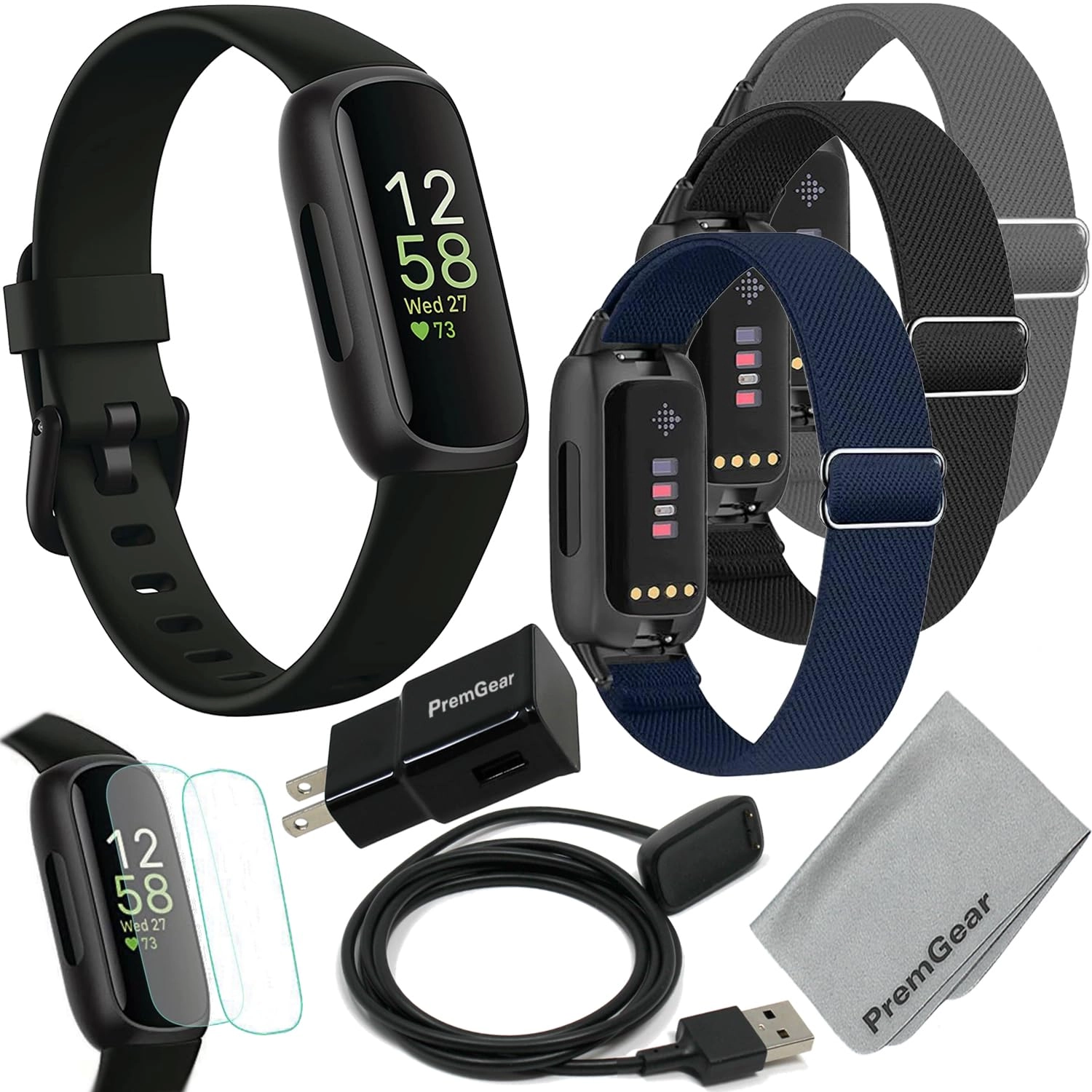 Fitbit Inspire 3 Bundle