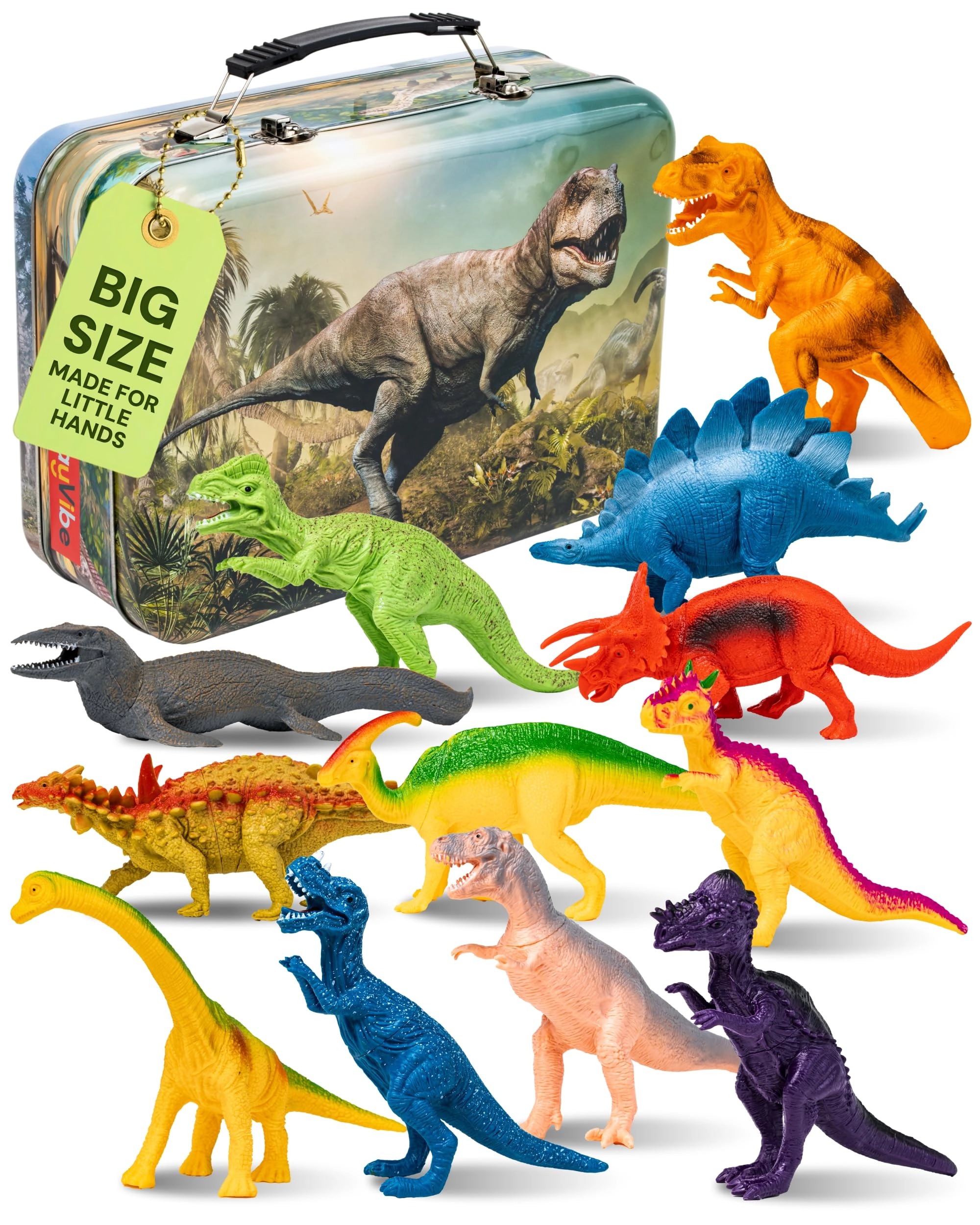 PLAYBEA Dinosaur Figurines - 3-7 yr(s) Dinosaurs 12 piece(s)
