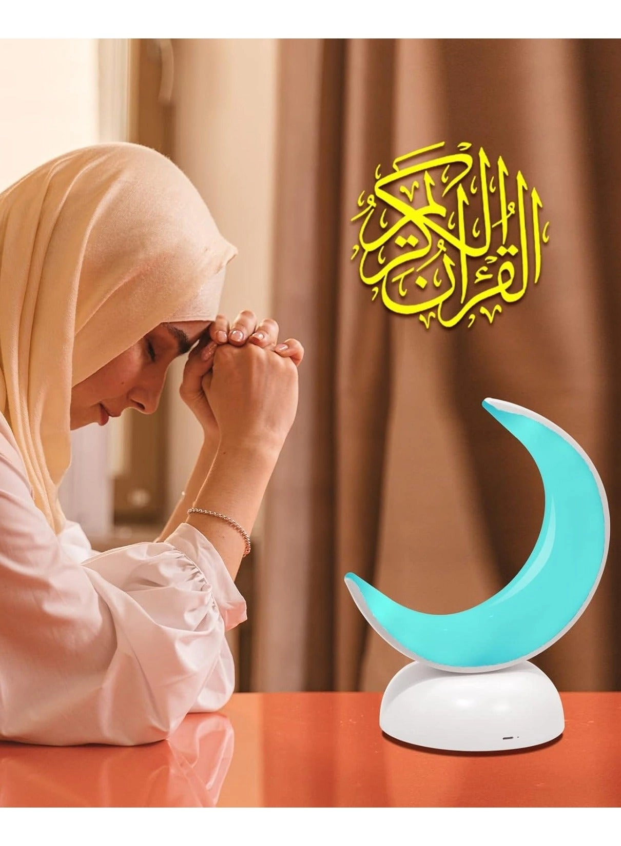 QB303 - Touch Lamp Azan Clock