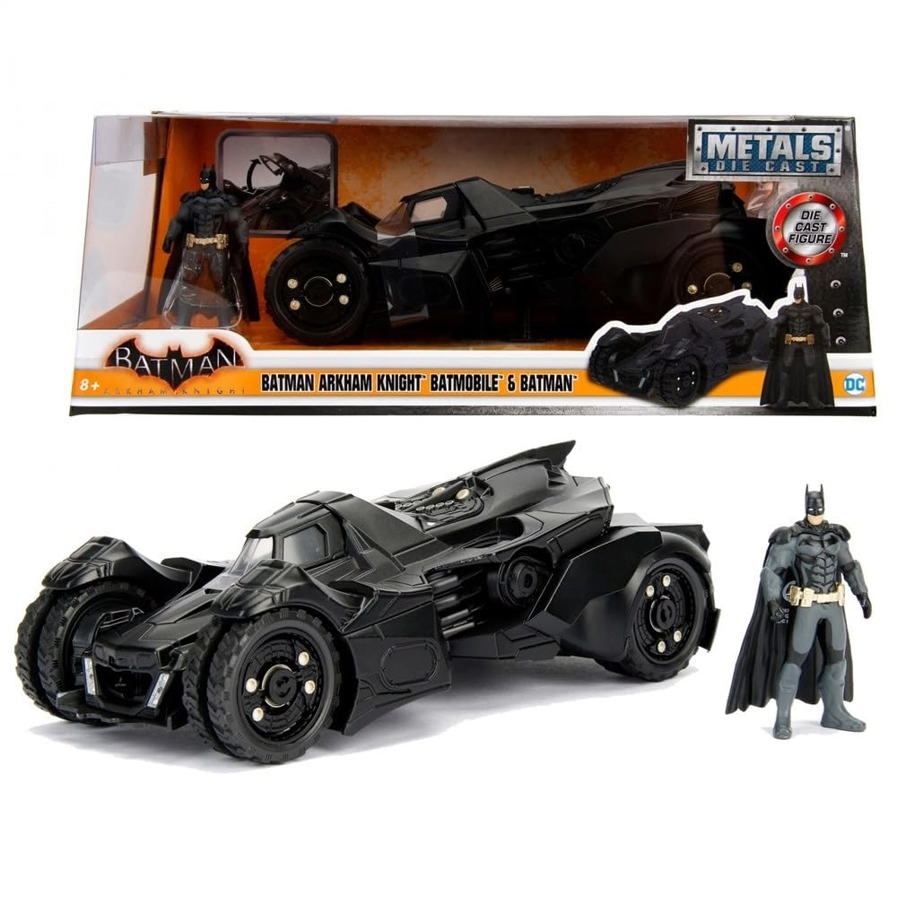 DC The Batman Movie Batman And Batmobile - 1:24
