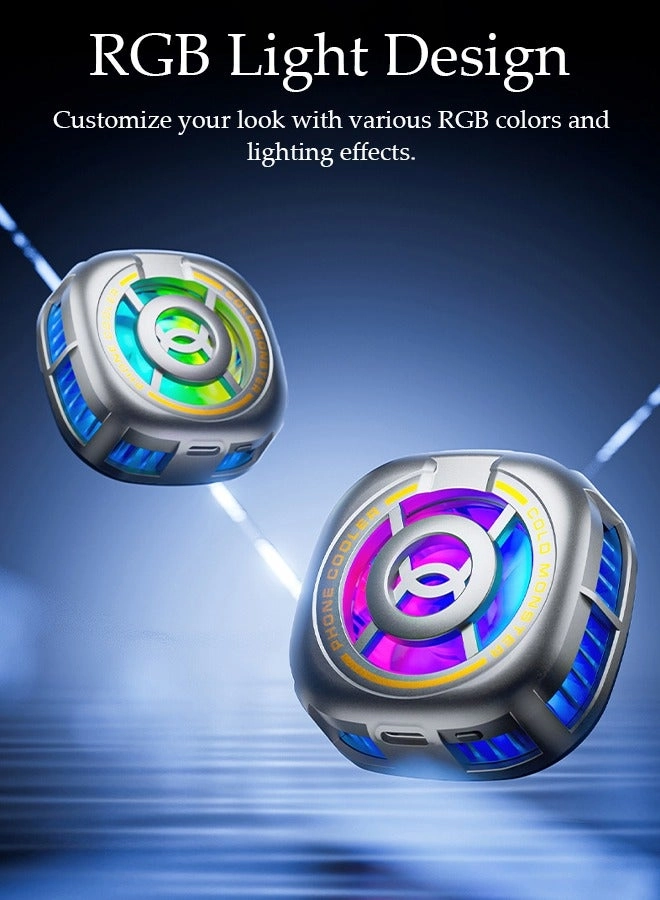 Phone Cooler - RGB Ring Light Semiconductor Cooling