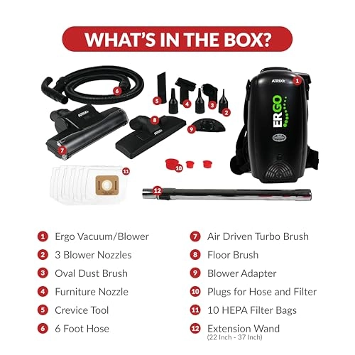 HEPA Backpack Vacuum (VACBP10)