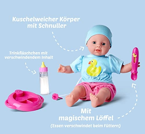 Laura Doll - 38 cm Feeding set Ages 2+