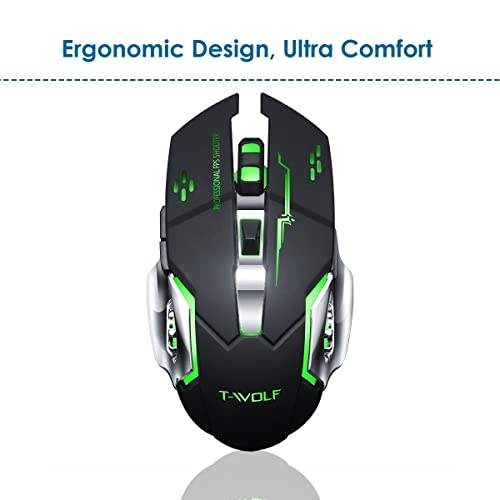 WOLF Gaming Mouse - Wireless