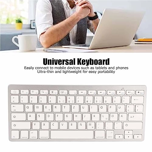 Bluetooth Keyboard - DE Wireless