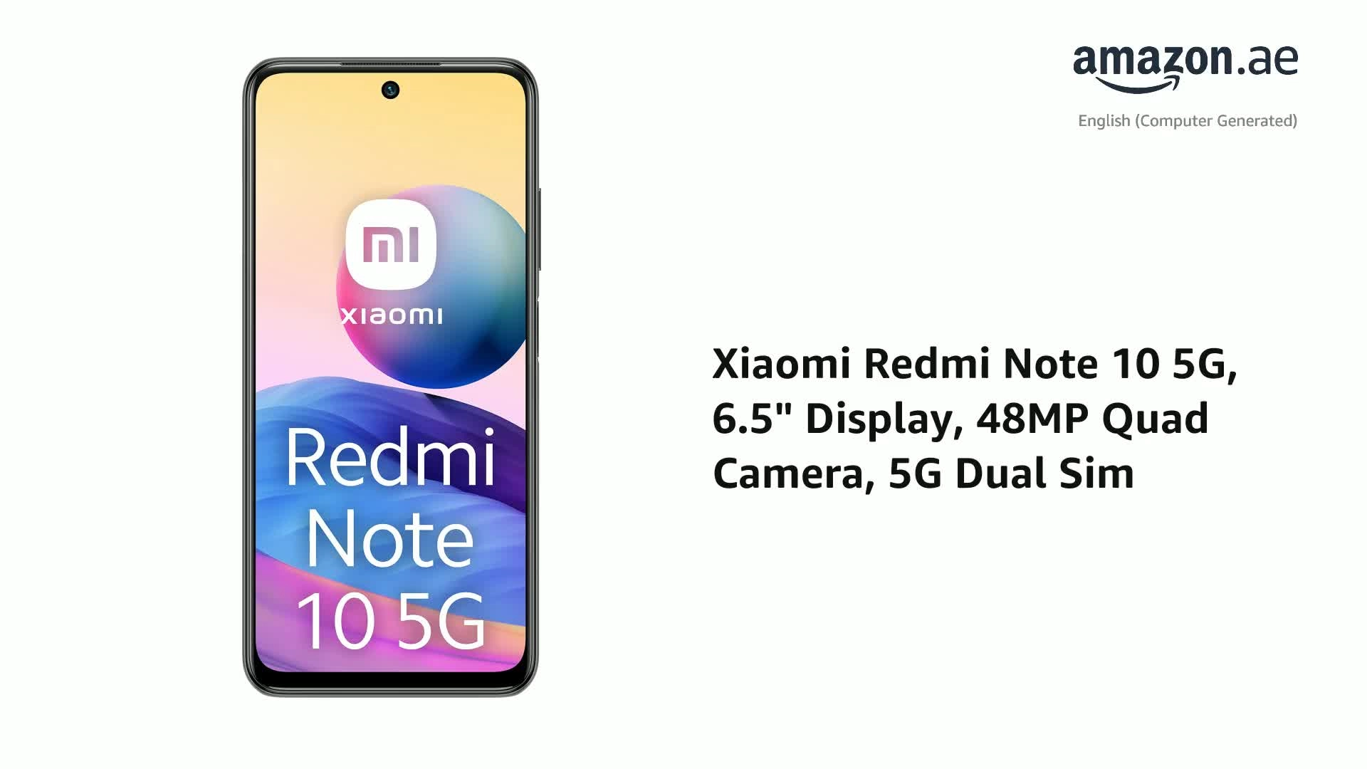 Redmi Note 10 - 4GB 64GB
