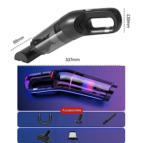 Car Vacuum Cleaner - 10000Pa Cordless 30 minutes